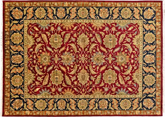 Handwoven rug No. 013, 9′ × 12′