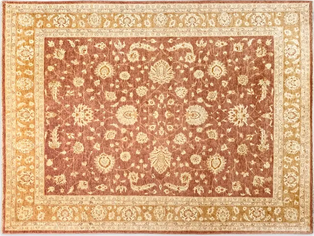 Handwoven rug No. 048-07, 9′ × 12′