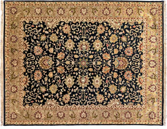 Handwoven rug No. 052, 9′ × 12′