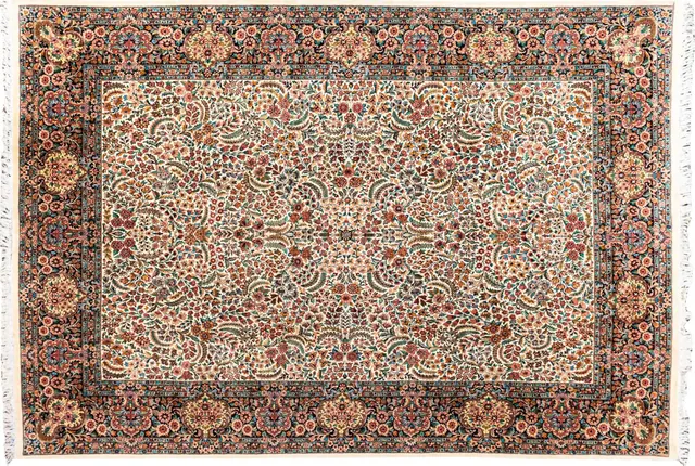 Handwoven rug No. 088, 10′ × 14′
