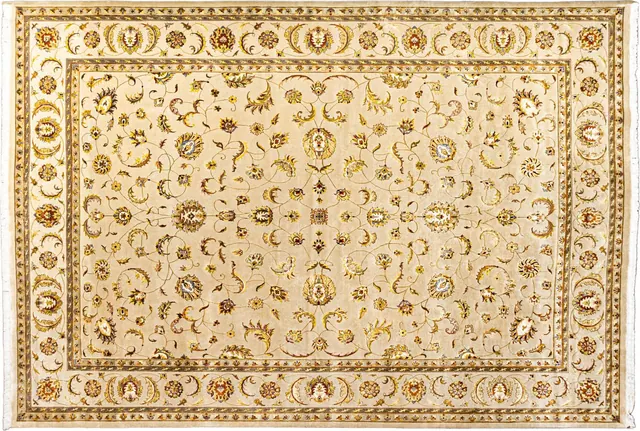 Handwoven rug No. 096, 10′ × 14′