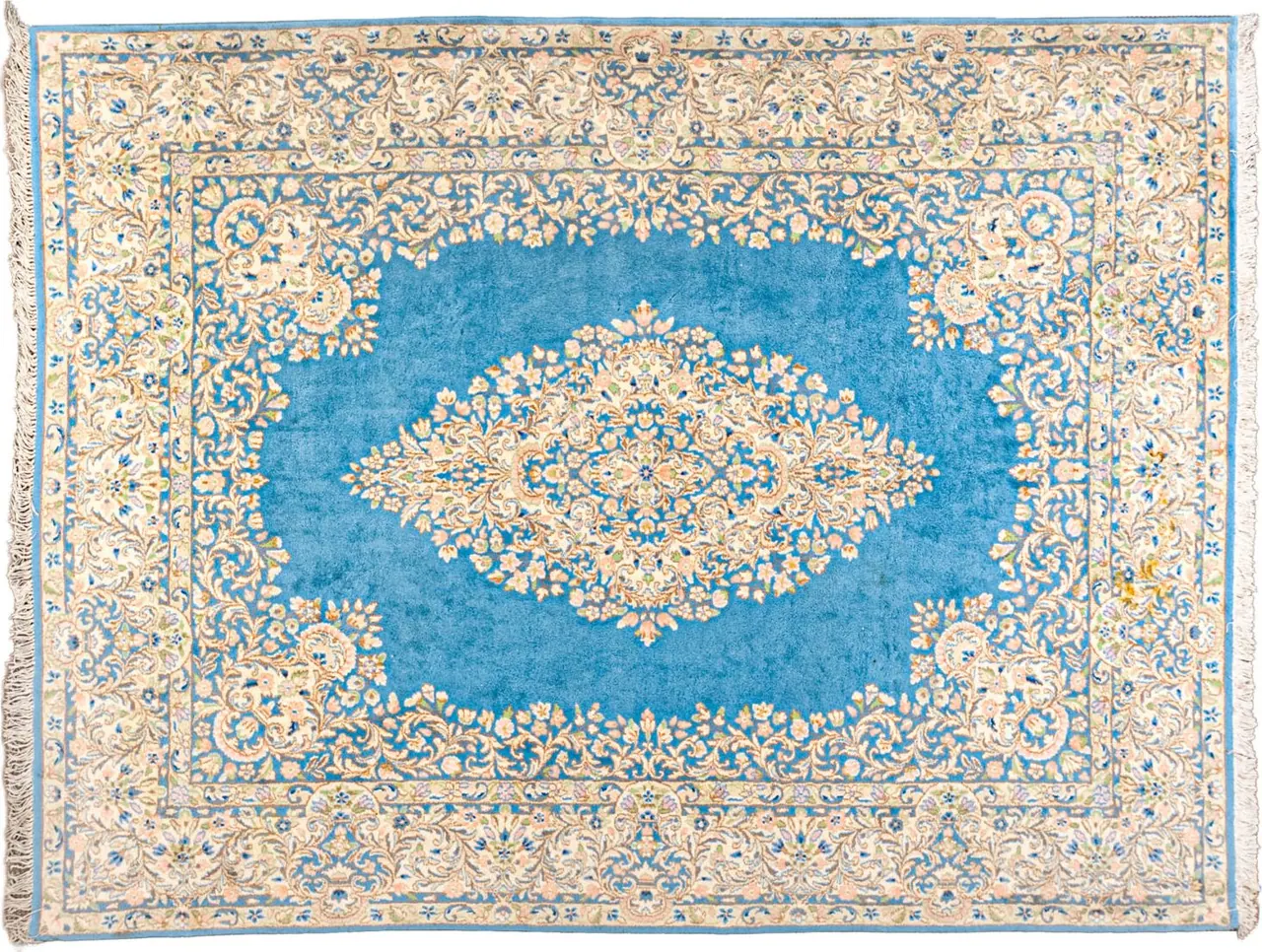 Handwoven rug No. 118, 10′ × 14′, viewed from above