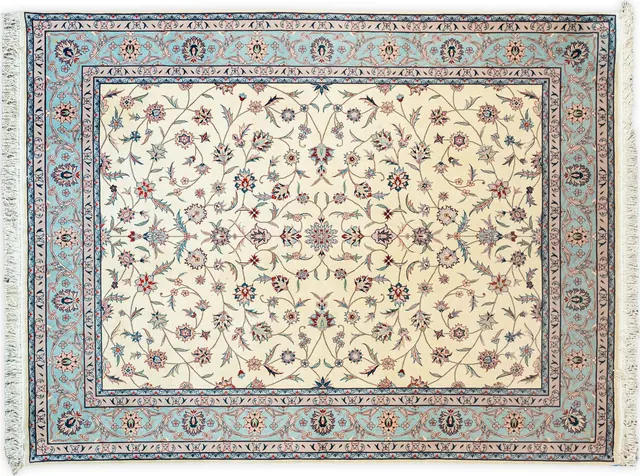 Handwoven rug No. 197, 8′ × 10′