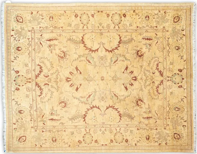 Handwoven rug No. 213, 8′ × 10′