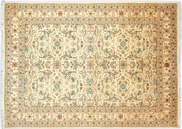 Handwoven rug No. 214, 8′ × 10′