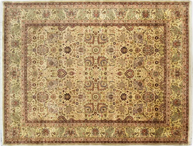 Handwoven rug No. 215, 8′ × 10′
