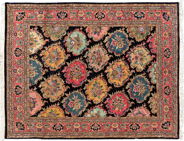 Handwoven rug No. 219, 8′ × 10′