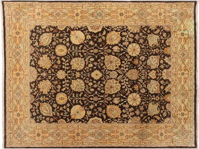 Handwoven rug No. 247, 8′ × 10′