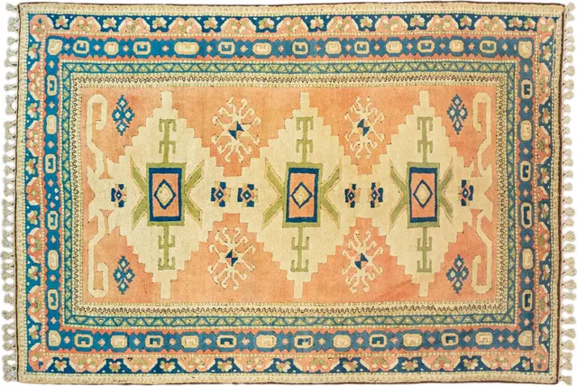 Handwoven rug No. 271-2, 8′ × 10′