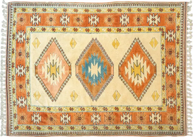 Handwoven rug No. 272-2, 8′ × 10′