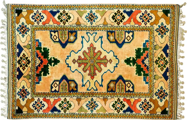 Handwoven rug No. 273, 8′ × 10′