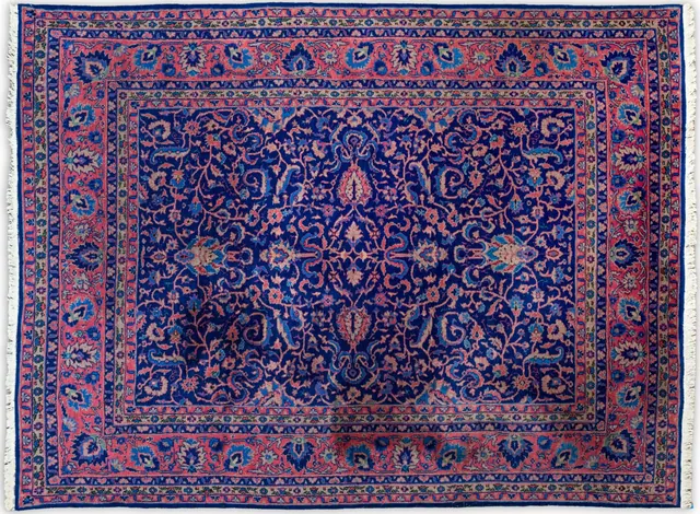 Handwoven rug No. 293, 8′ × 10′