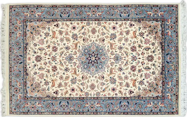 Handwoven rug No. 317, 5′ × 7′