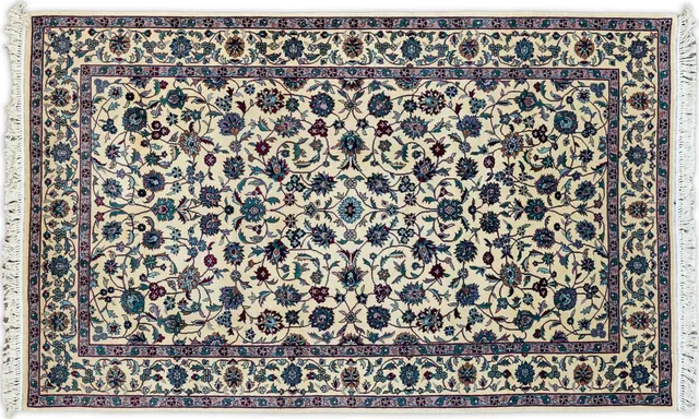 Handwoven rug No. 327, 5′ × 7′