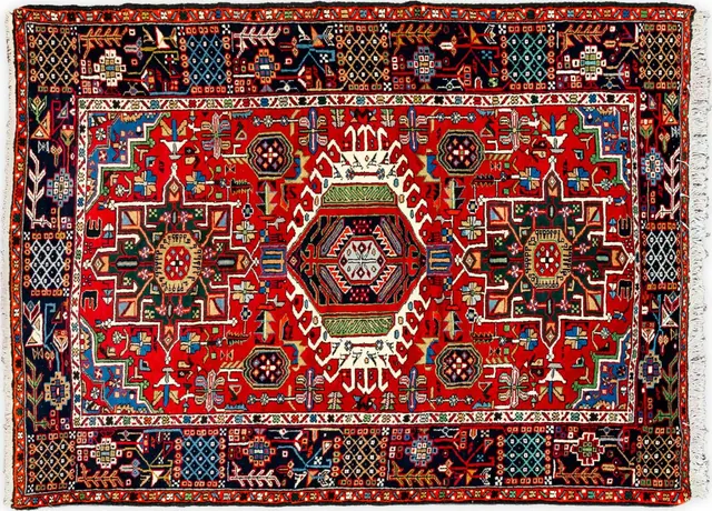Handwoven rug No. 534, 5′ × 7′