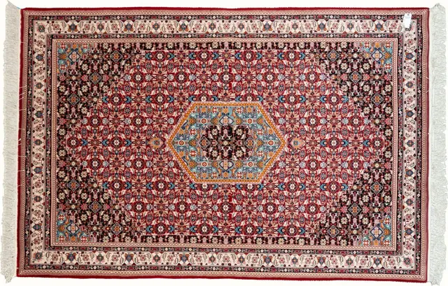 Handwoven rug No. 606, 6′ × 9′