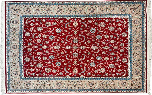 Handwoven rug No. 608, 8′ × 10′