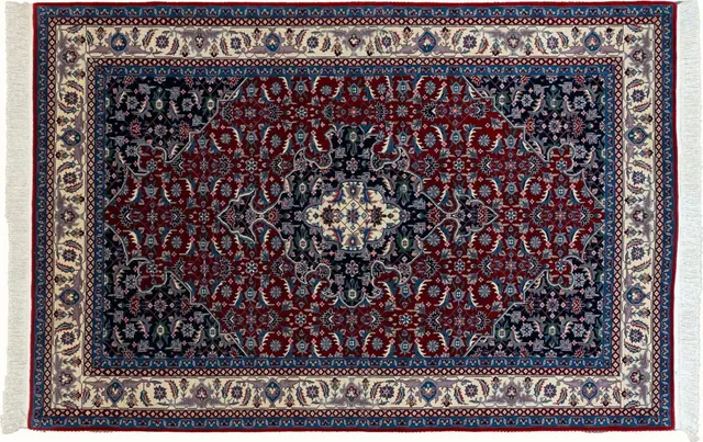 Handwoven rug No. 620, 6′ × 9′