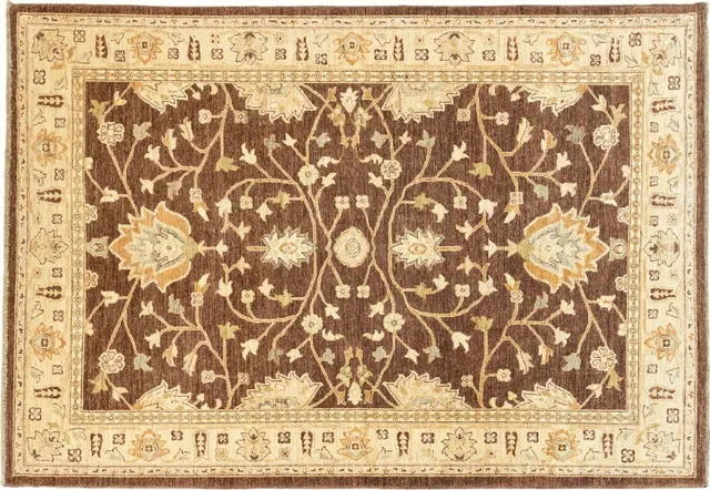 Handwoven rug No. 653, 6′ × 9′