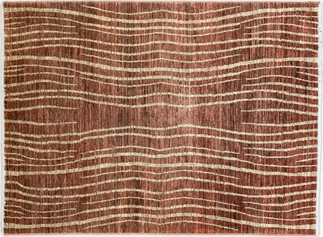 Handwoven rug No. D-M-10, 5′ × 7′