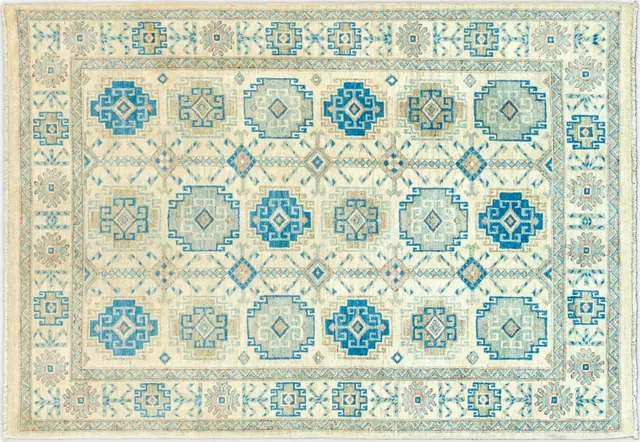 Handwoven rug No. RA13-30, 5′ × 7′