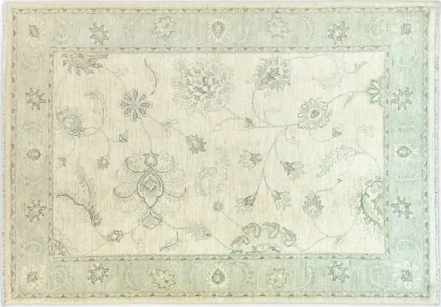 Handwoven rug No. RA13-31, 5′ × 7′