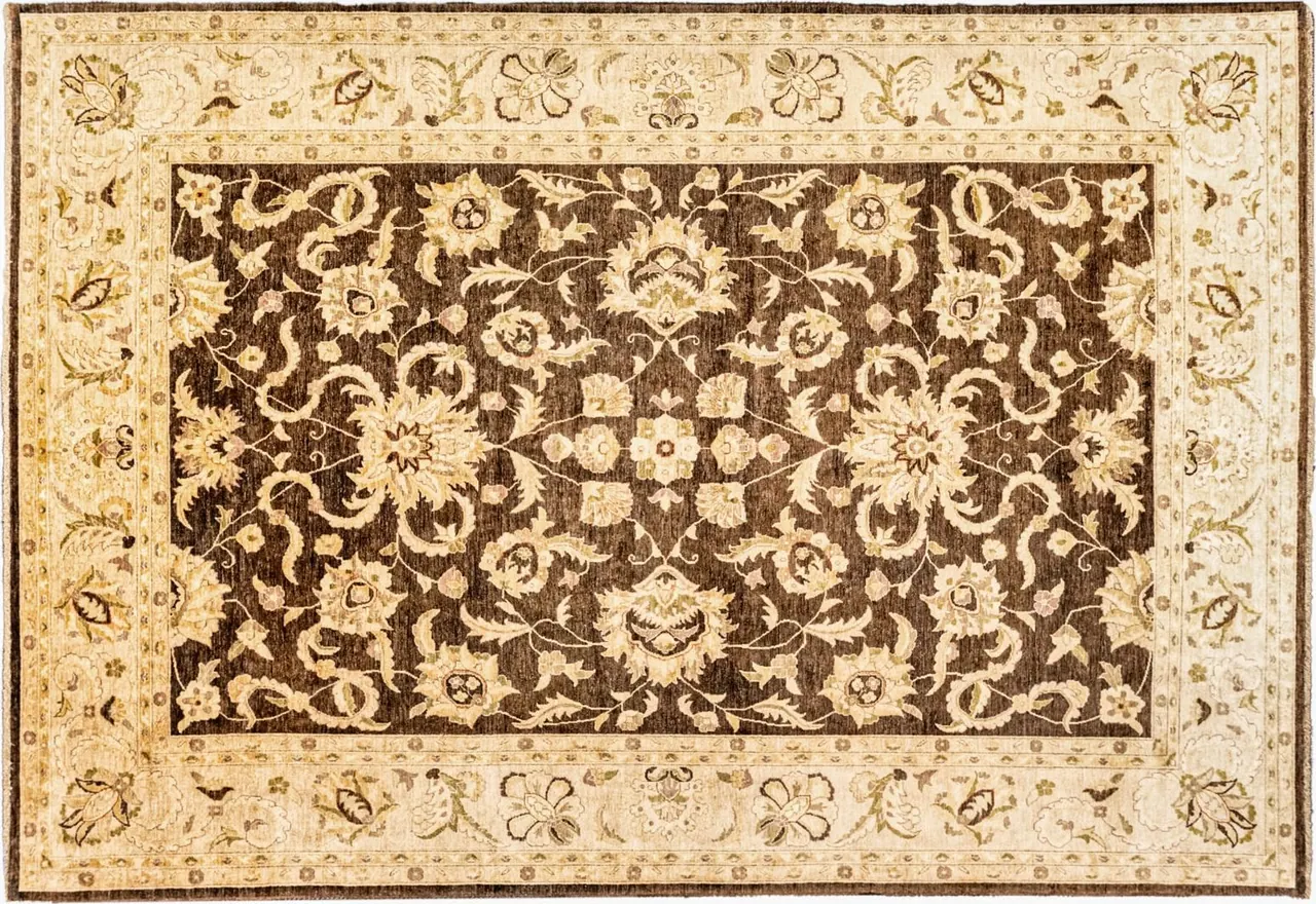 Handwoven rug No. U-1, 10′ × 14′, viewed from above